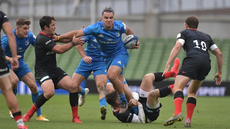 Newly-qualified James Lowe could offer real X-Factor to the Ireland attack in the Autumn Nations Cup. Photograph: Charles McQuillan/Getty Images