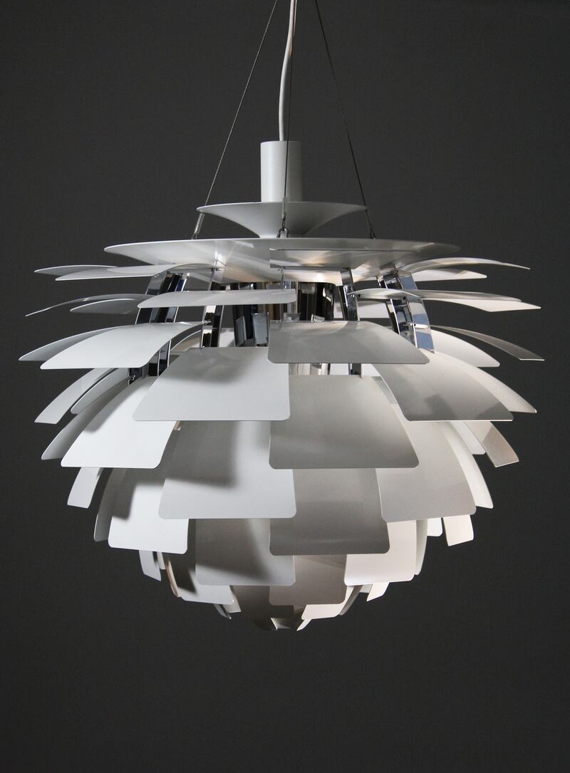 The de Veres sale features two of Poul Henningsen’s Artichoke ceiling lights, €3,000-€5,000