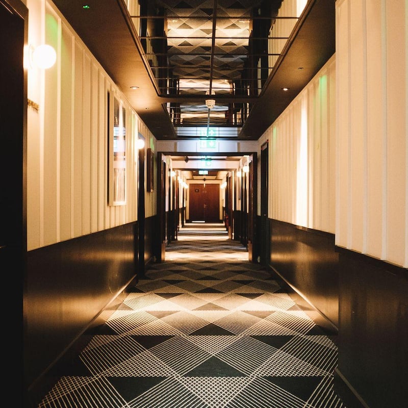 Hallway. Photograph: Jason Ennis/Press Up