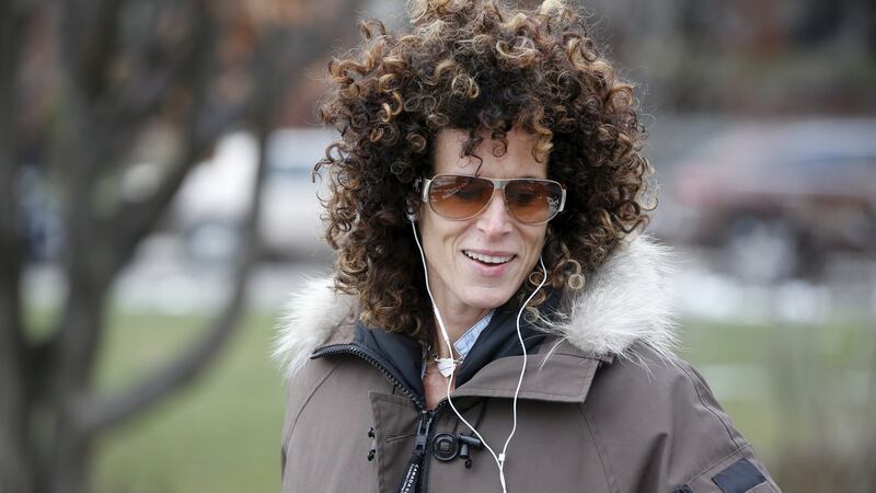Andrea Constand, who accuses Bill Cosby of sexually assaulting her in 2004, walking in a park in Toronto, Canada on Wednesday. Photograph: Mark Blinch/Reuters