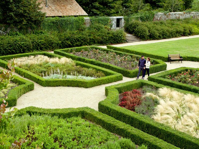 Lady Charlotte's Garden at Lyrath Estate. Photograph: Antonio Cuellar
