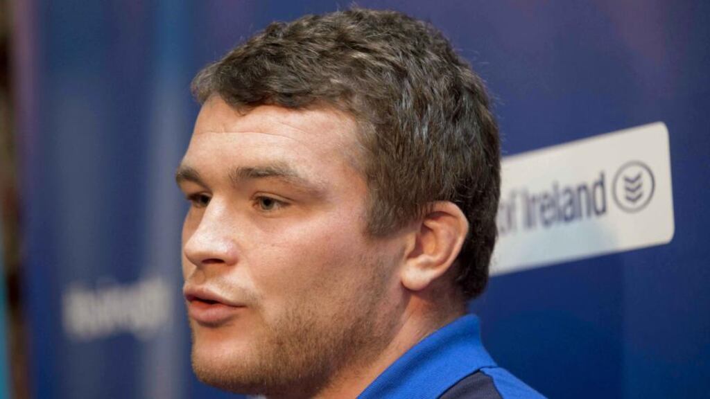 Jack McGrath reckons it is ultimately good for Leinster and Ireland that he is challenging Cian Healy for his loosehead position. Photograph: Morgan Treacy/Inpho