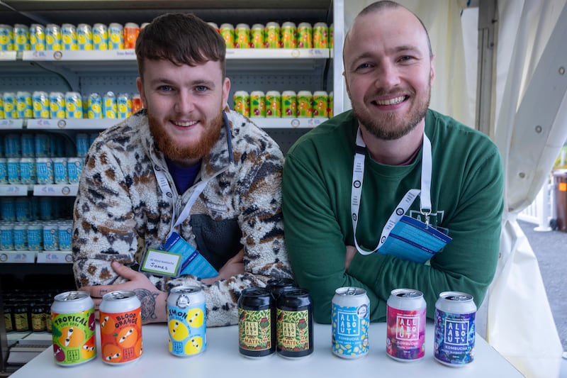 All About Kombucha on display at Blas na hÉireann, the Irish food awards