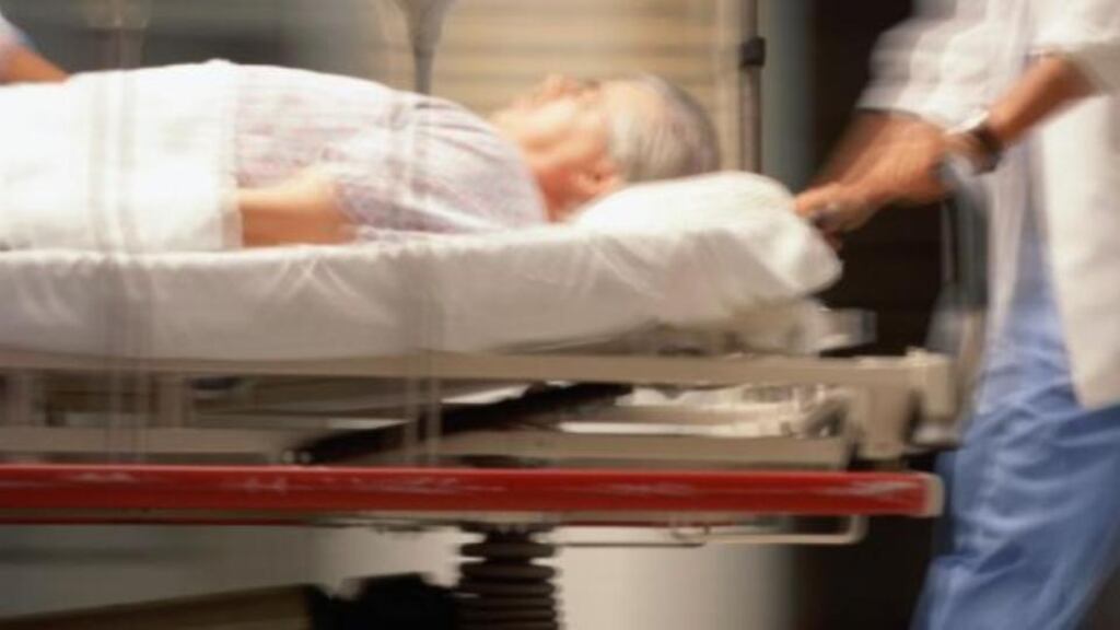 The number of patients on trolleys has dropped sharply this morning after hitting record levels over the previous two days. Getty Images.