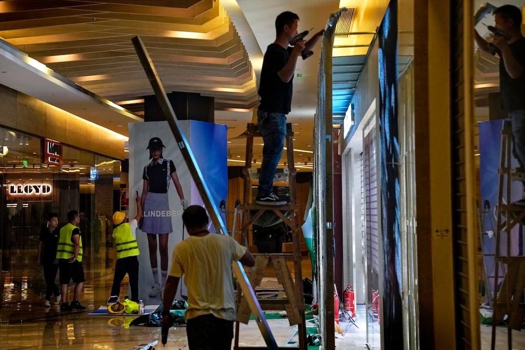 Worries are growing about the Chinese economy. Photograph: Andy Wong/AP