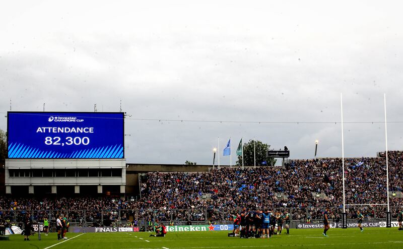 A view of the final attendance at Croke Park. Photograph: Ryan Byrne/Inpho