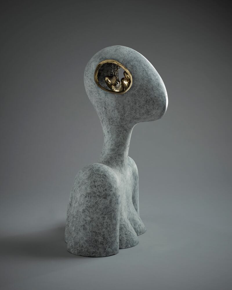 Headscape Heart (€15,000-€20,000) by Irish sculptor Orla de Brí