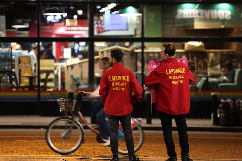 At its peak in 2011, there were around 2,000 people living in the Temple Bar area. Photograph: Dara Mac Dónaill
