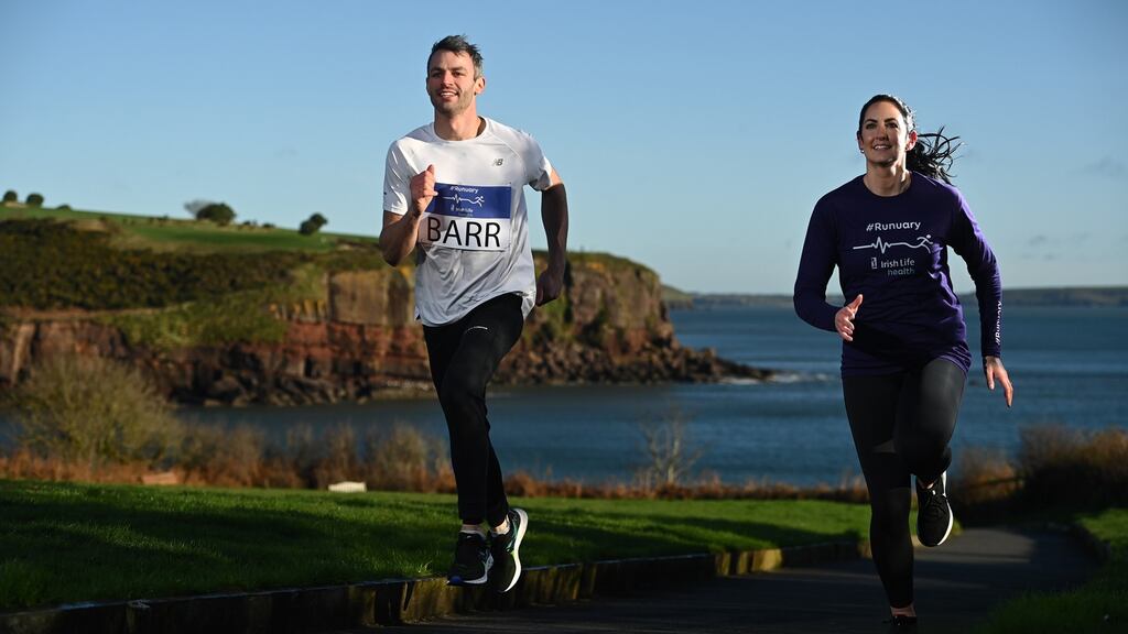 Runuary aims to support runners of all levels to maintain their exercise routines. Photograph: Sam Barnes/Sportsfile