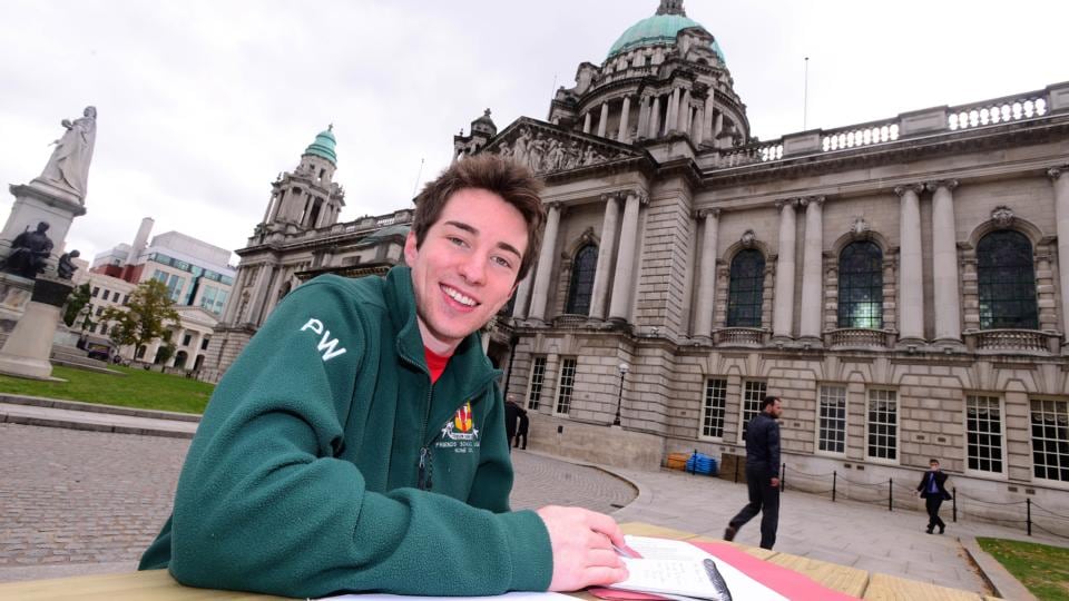 Paul Wyatt: “We don’t have a perfect peace, but we’re getting there.”Photograph: Arthur Allison/Pacemaker