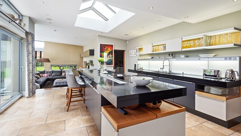 Kitchen and dining area