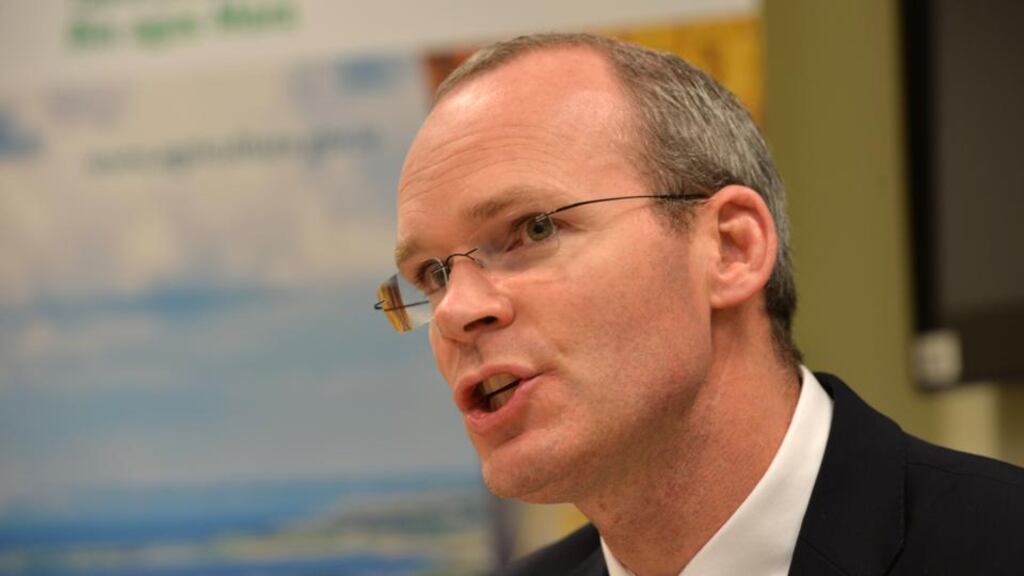 Minister for Agriculture Simon Coveney the national dairy herd would increase by between 20-25 per cent over the next five years. Photograph: Alan Betson / The Irish Times
