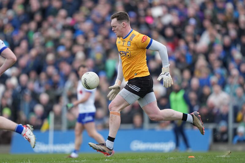 Rory Beggan of Monaghan in action against Meath. Photograph: James Lawlor/Inpho