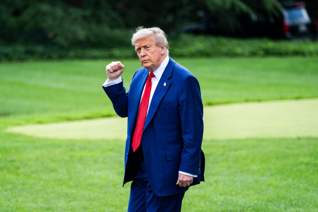 United States president Donald Trump has said many times that he deserves the Nobel Peace Prize. Photograph: Demetrius Freeman/The Washington Post via Getty Images