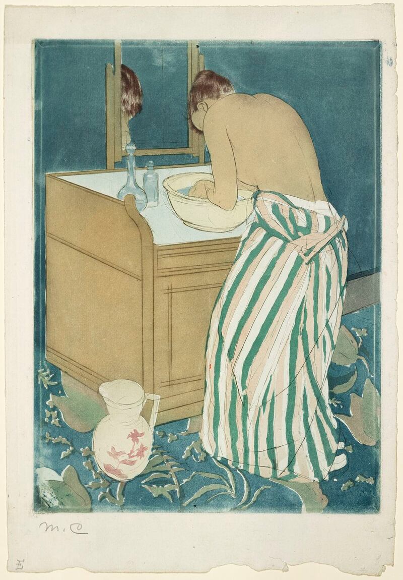 Mary Cassatt: La Toilette (1890-1). Courtesy of Marc Rosen Fine Art and Adelson Galleries, New York