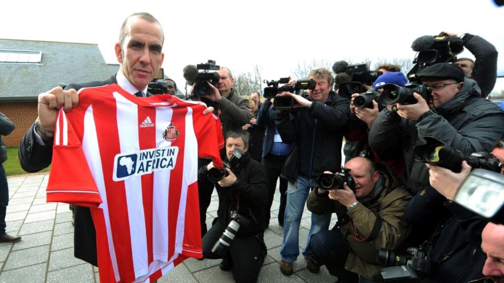 Paolo Di Canio is sure to attract the attention of the media at Stamford Bridge.