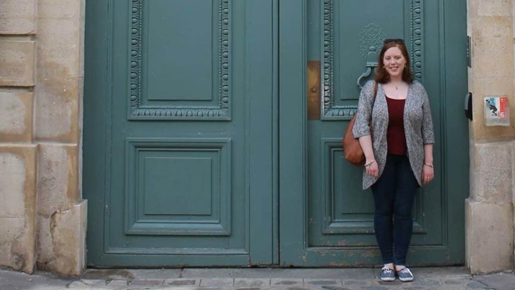 Aine Earley: ‘Step through the main door, and you will ascend a winding wooden staircase, walking past walls adorned with memories of some of our literary greats, from Beckett to Heaney.’