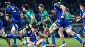 Johnny Sexton’s upright tackling technique is again in the dock