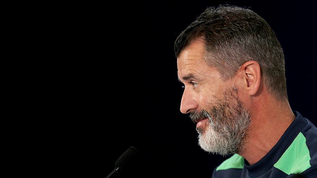 Republic of Ireland assistant manager Roy Keane at the team’s training base in Marseille. Photo: Donall Farmer/Inpho