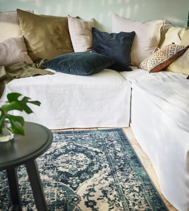 This rug from Ikea costs €45