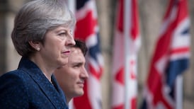 Theresa May distances herself from Boris Johnson’s EU claims