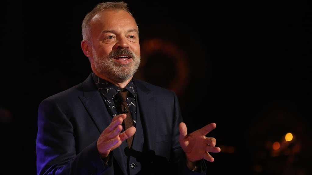 Graham Norton is listed in the £850,000 to £899,999 pay bracket by the BBC