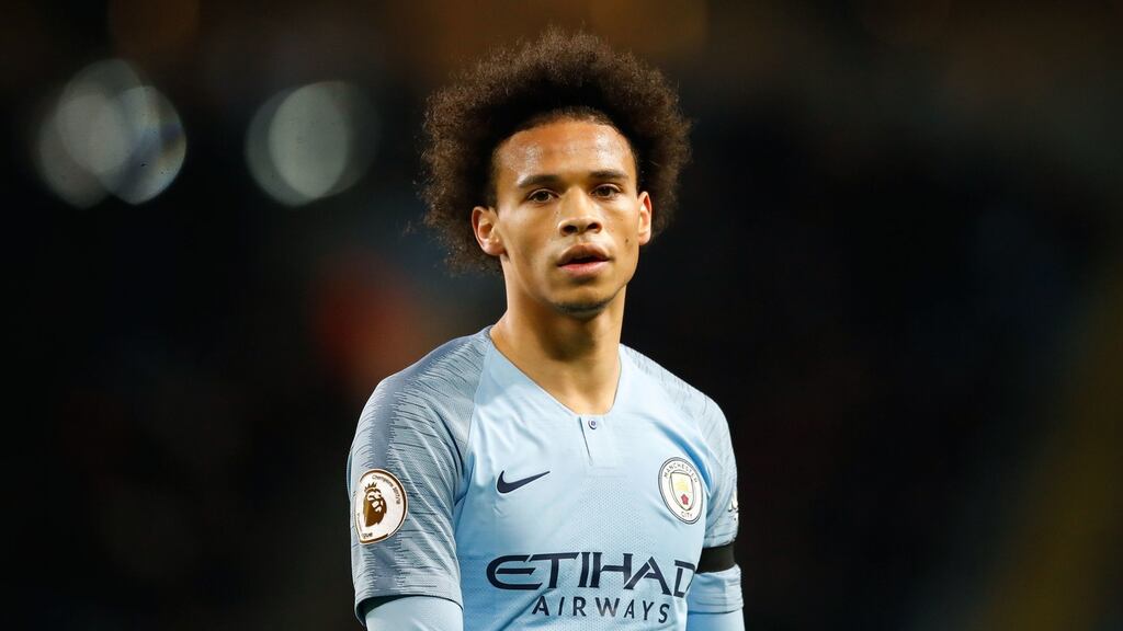 Manchester City winger Leroy Sane has rejected a new contract and will leave at the end of the season if a deal can be agreed with another club, manager Pep Guardiola has said. Photo: Martin Rickett/PA Wire