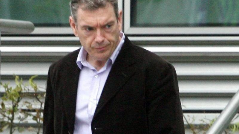 Christy Kinahan leaving a court in Antwerp, Belgium.