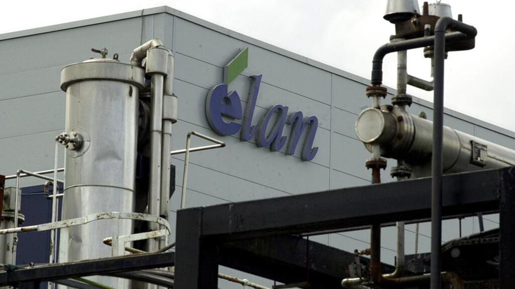 Elan shares rose the first time in three days this morning, after a majority of investors voted against three of four proposals that stand in the way of Royalty Pharma’s $6.7 billion bid. Photo: Bloomberg