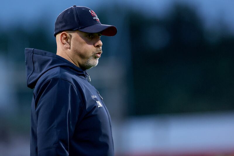 Dan McFarland refused to begrudge his players on the Emerging Ireland tour despite being without them for the Leinster loss. Photograph: Ben Brady/Inpho