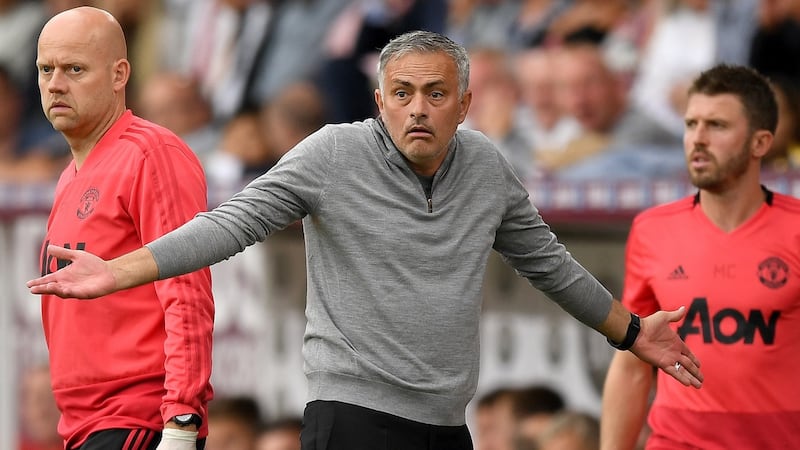 Manchester United manager José Mourinho: he loves to make football purists puke. Photograph: Getty Images