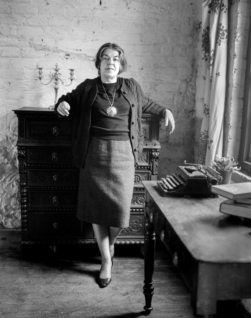 Literary Dublin: Mary Lavin in her study in 1966. Photograph: Evelyn Hofer/Getty