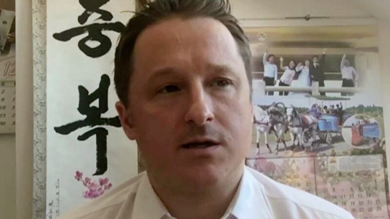 Michael Spavor, a Canadian entrepreneur who was charged with spying after his government arrested an executive of Chinese tech giant Huawei. Photograph: AP Photo