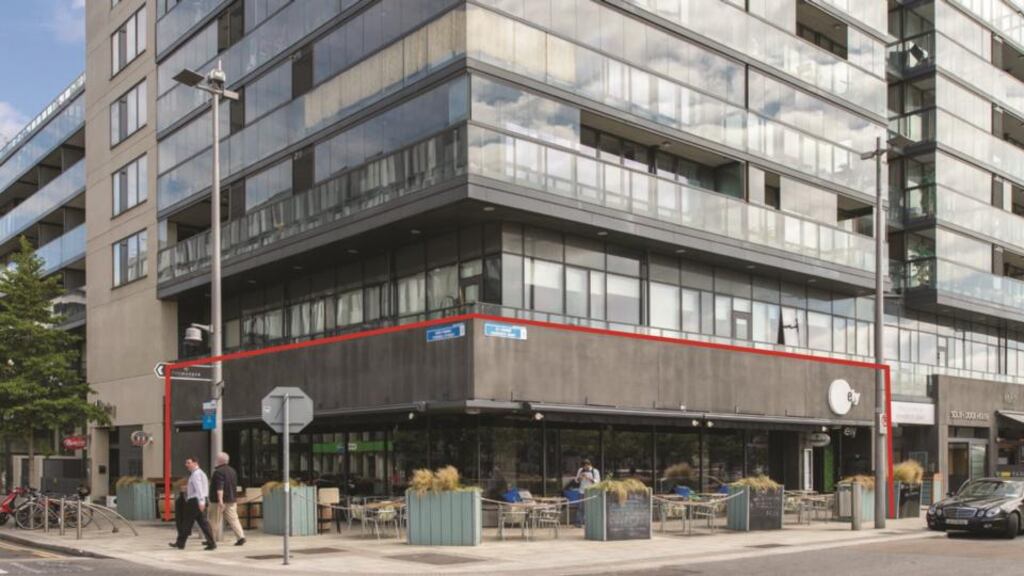 Ely gastro bar at Hanover Quay at Grand Canal Square in Dublin 2