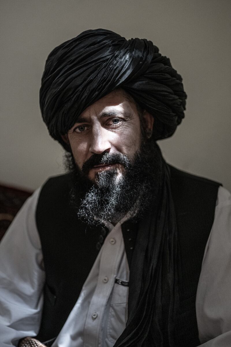 Haji Maulavi Asif, the Taliban’s governor for southwest Afghanistan’s arid Bakwa district, on August 17th, 2023. Now that poppy has been banned, the farmers the Taliban once relied on feel betrayed, while the Taliban is trying to govern without the money it brings. “We are silencing the countries of the world who say we are growing poppy and participating in the global drug trade,” Asif said. Photograph: Bryan Denton/The New York Times