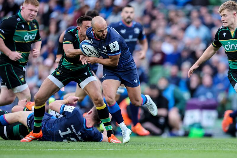 Leinster's Jamison Gibson-Park struggled to have his usual influence on the game. Photograph: Billy Stickland/Inpho