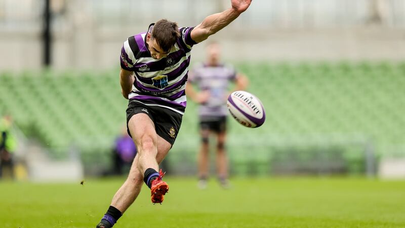 Caolon Dooley was in good form off the tee for Terenure. Photograph: Ben Brady/Inpho