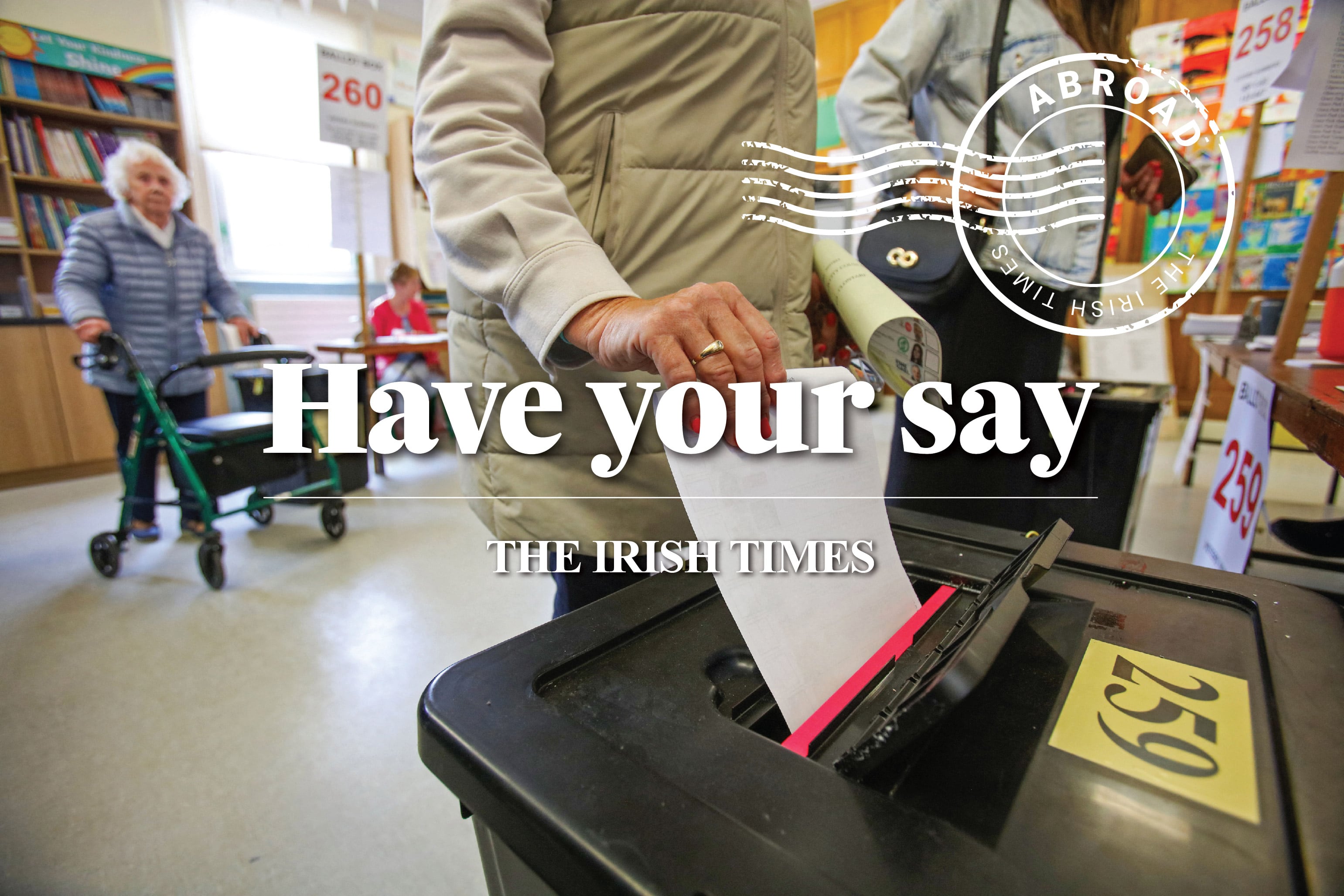 Should Irish citizens abroad have right to vote in presidential elections? Have your say