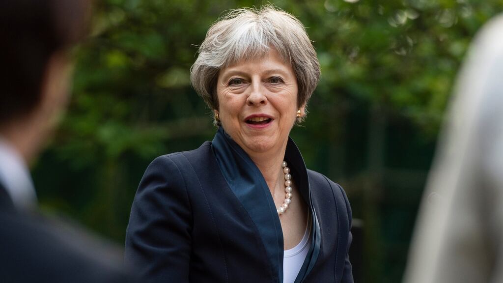 British prime minister Theresa May:  “The UK thinks everything has to change on the EU’s side so that everything can stay the same for the UK,”  a senior EU official said. Photograph: Will Oliver/EPA