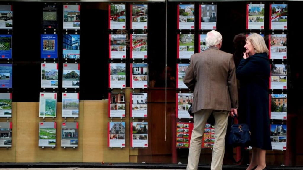 The housing market is beginning to show signs of stability, recent data has shown Photograph: Aidan Crawley/Bloomberg
