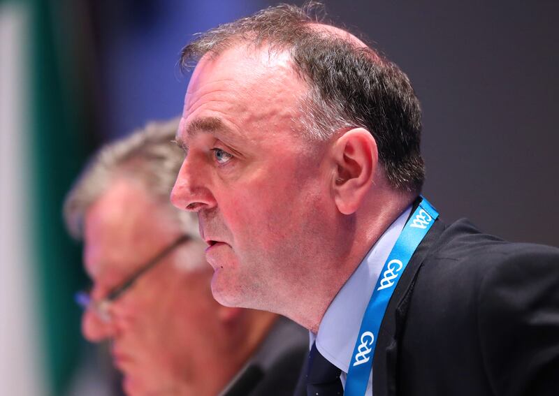 Donegal man Niall Erskine is the current chairman of World GAA. Photograph: James Crombie/Inpho