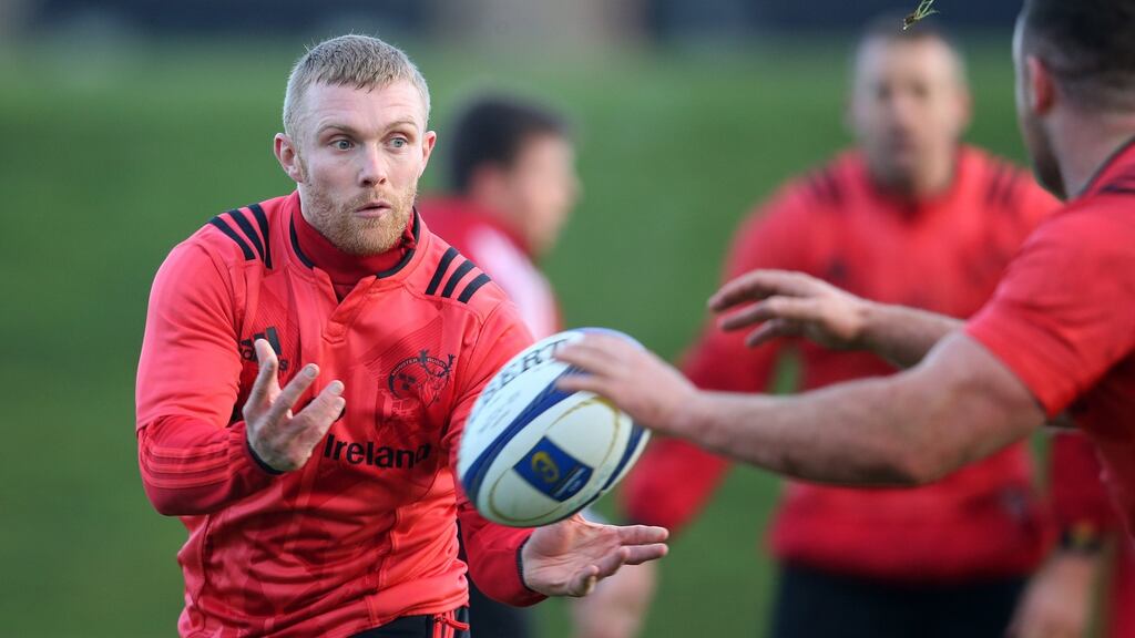 Keith Earls is reported to be joining Saracens from Munster. Photograph: Inpho