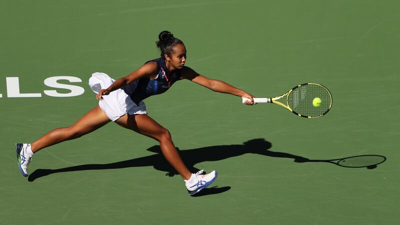 Leylah Fernandez looks to be a real star. Photo: Clive Brunskill/Getty Images