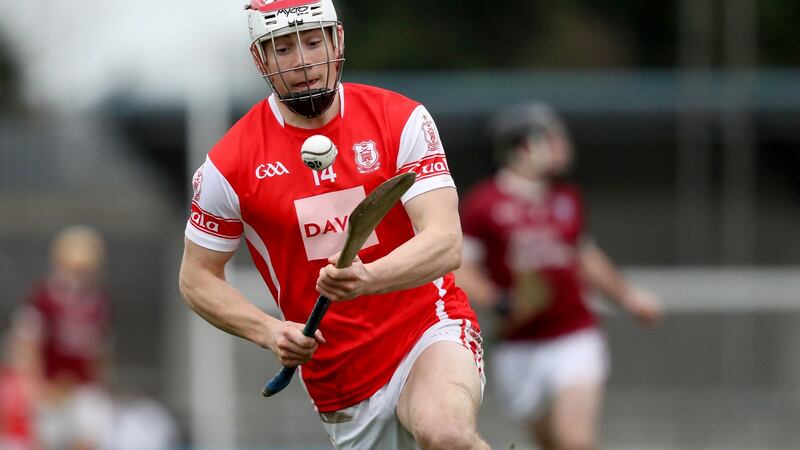 Con O’Callaghan: the Young Footballer of the Year has played a huge role in Cuala hurlers’ success. Photograph: Oisin Keniry/Inpho