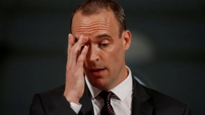 Dominic Raab: We’ll be an independent coastal state. Photograph: Peter Nicholls/Reuters