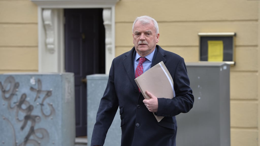 Super-junior Minister for Disabilities Finian McGrath: “I wouldn’t feel comfortable wining and dining there”