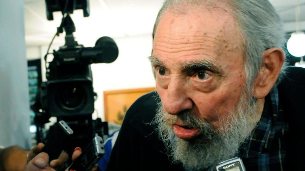 Saying he spoke as a friend, Fidel Castro wrote in Cuban state media that North Korea had shown the world its technical prowess and now it was time to remember its duties to others. Photograph: Marcelino Vazquez/Reuters