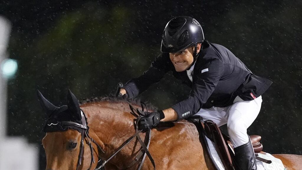 Brian Cournane and Penelope Cruz. Photograph: Sportfot
