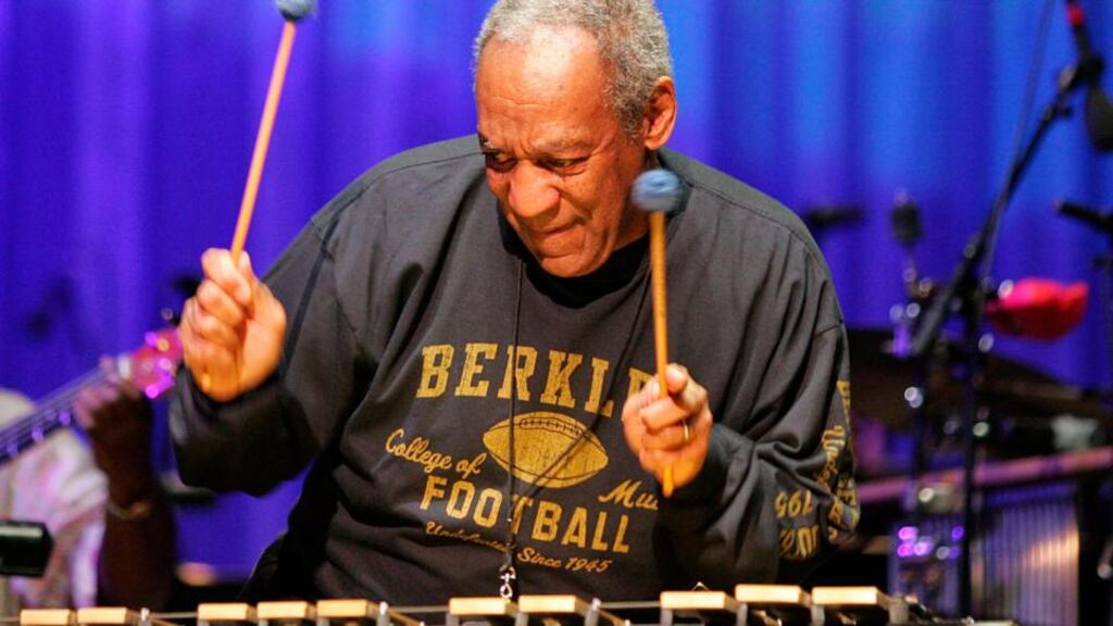 Comedian Bill Cosby plays the vibraphone during this  2006 file photo. Photograph: Reuters