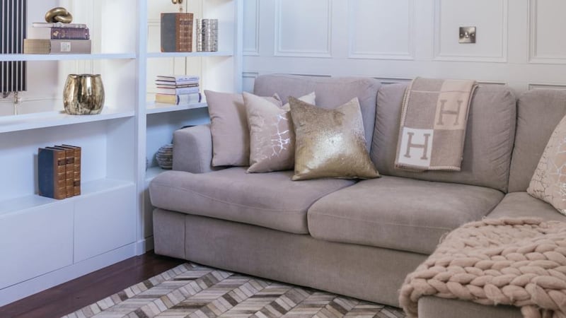 The den. Photograph: Paul Rankin